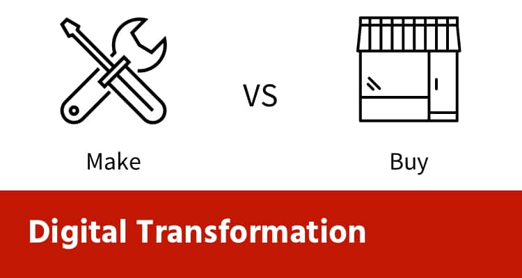 Make or Buy a Digital Transformation